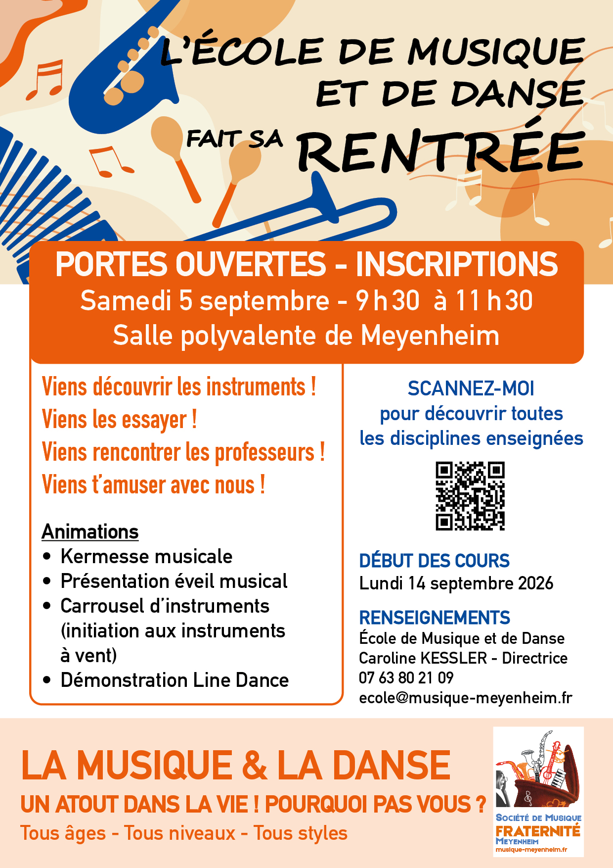 Portes Ouvertes - Inscriptions
